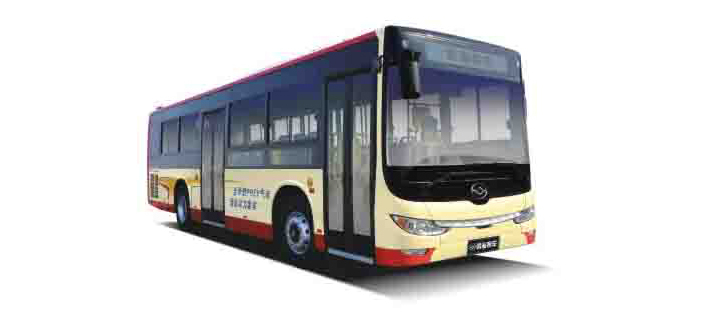 Автобус с гибридным газоэлектрическим приводом (2 передачи), 10 м/12 м
